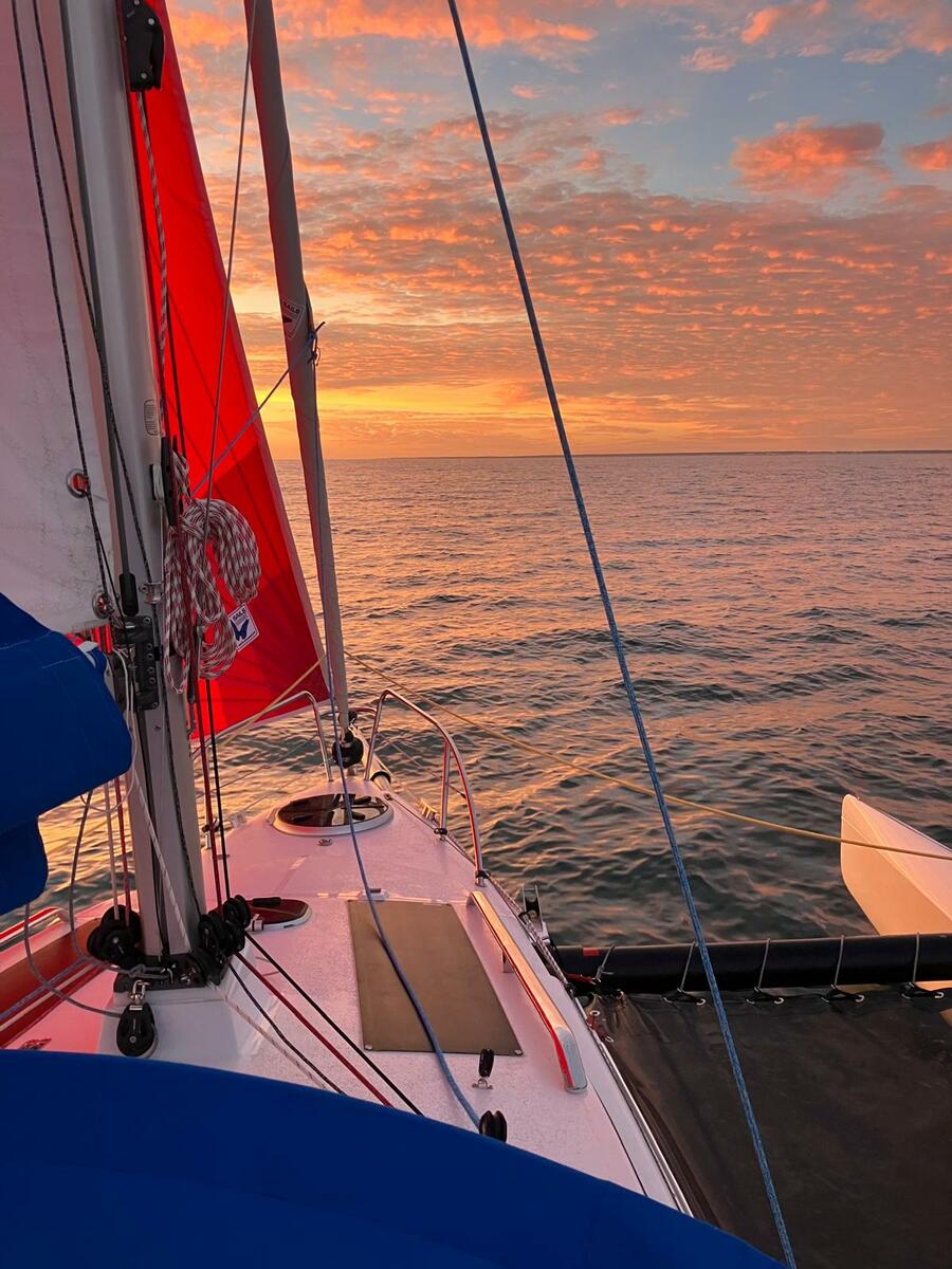 Convoyage  26.5 de La rochelle à La Trinité