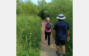 En route pour la réserve ornithologique.