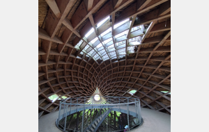L'observatoire vu de l'intérieur.
