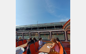 Visite d'Amsterdam en bateau mouche. Cela vaut la peine.