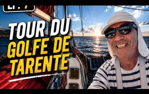 7/ Raid en Trimaran - Tour du golfe de Tarente .